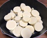 サツマイモとリンゴで卵焼風卵アレルギー用作り方3写真