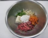 小麦アレルギー対応　野菜メンチバーグ作り方2写真