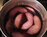 赤ワイン香る梨のコンポート（大人味）作り方3写真