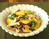 豚肉と秋野菜さっぱりオイスターソース炒め作り方5写真