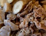 牛肉ごぼうこんにゃくの甘辛炊き合わせ♪作り方7写真
