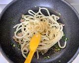 簡単＆満腹＊豚バラと小ねぎの焼きうどん＊作り方6写真