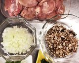 柔らか鶏もも肉のマスタードクリームソース作り方1写真