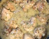 柔らか鶏もも肉のマスタードクリームソース作り方5写真