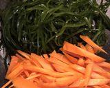 切り昆布とにんじんの煮物作り方1写真