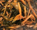切り昆布とにんじんの煮物作り方3写真