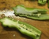 ちょいと一品★甘長唐辛子の麺つゆ桜エビ炒作り方1写真