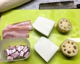 大根とレンコンのコンソメ煮作り方1写真