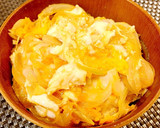 超簡単♡レンジで作るとろとろ親子丼作り方4写真