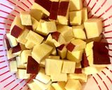 お弁当のおかずに◎揚げない大学いも作り方1写真