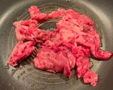 お弁当にも♡牛肉アスパラしめじバター炒め作り方1写真
