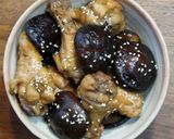 鶏手羽と椎茸のうま煮作り方3写真