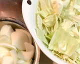 鶏もも肉とキャベツの塩だれ炒め作り方1写真