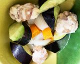 全てレンジ豚こま団子大根塩肉じゃが風作り方9写真