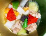 全てレンジ豚こま団子大根塩肉じゃが風作り方13写真