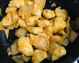 柿酢と干し桜えびで食べるチキン作り方10写真