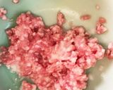 レンジで肉味噌天津飯風丼作り方2写真
