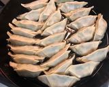 粗挽き豚ひき肉のシャキッと蓮根餃子作り方14写真
