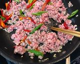 ナスとひき肉のガパオライス作り方4写真