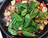 ナスとひき肉のガパオライス作り方6写真