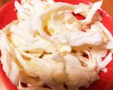 たくあんとチーズのキャベツサラダ作り方4写真