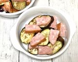 茄子とミートローフのマヨチーズ焼き作り方3写真