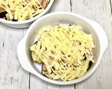 茄子とミートローフのマヨチーズ焼き作り方4写真