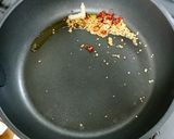 彩り野菜☆たまねぎソースのペペロンチーノ作り方4写真