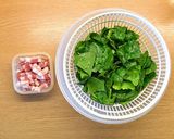 ほうれん草の和風パスタ作り方2写真