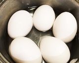 時短簡単＊少ないお水で、茹で卵を作る方法作り方1写真