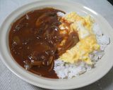市販のルーでお店味★オムハヤシライス★作り方9写真