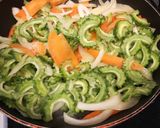 ゴーヤチャンプルー風野菜炒め作り方3写真