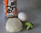 おなかに優しい＊簡単めんつゆde卵おじや作り方1写真