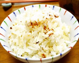 塩麹でえのきと茗荷の炊き込みご飯作り方7写真