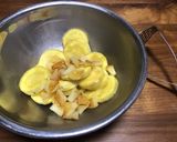 サツマイモとリンゴで卵焼風卵アレルギー用作り方5写真