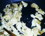まいたけの梅マヨ炒め作り方3写真