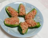 オタネ(高麗)人参入りピーマンの肉詰め作り方2写真