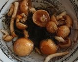 簡単 減塩なめこのお吸い物作り方1写真