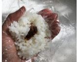 ★へしこの食べ方おにぎり(福井の郷土食)作り方3写真