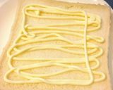 納豆しらすトースト作り方1写真