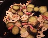 アンナマンマで長茄子と蓮根のパスタ作り方5写真