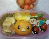 お弁当☆スナップえんどうの可愛いボート♪作り方5写真