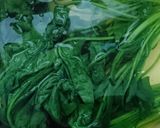 ほうれん草と豆腐のスープ作り方2写真