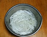 つまみに最高！鶏ササミのザーサイ和え作り方3写真