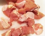 ＊鶏肉とねぎのねぎま風＊作り方1写真