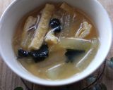 m冬瓜と揚げの味噌汁作り方5写真