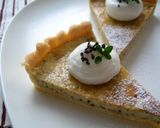 ほうじ茶チーズケーキ on きびタルト♪作り方9写真