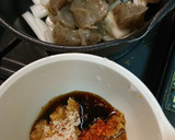 こんにゃくと大根皮の辛味噌炒め煮作り方2写真