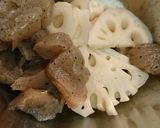 蓮根とこんにゃく煮作り方1写真