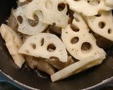 蓮根とこんにゃく煮作り方3写真